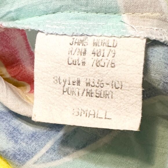 Vintage Jams World Short Sleeve Dress Port/Resort Tropical Vacation Size Small - Picture 10 of 10